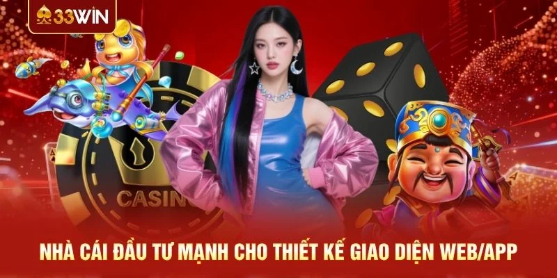 Nhà cái đầu tư mạnh cho thiết kế giao diện web/app