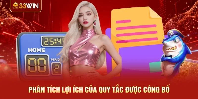 Phân tích lợi ích của quy tắc được công bố